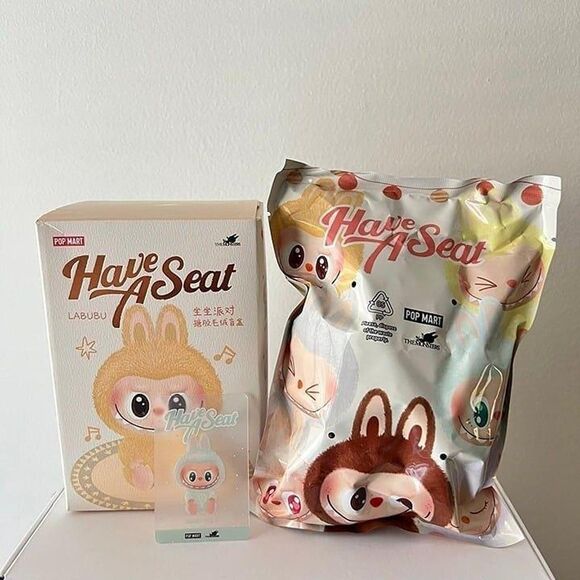 100% Authentic Pop Mart Labubu Have a Seat - Ququ - Picture 1 of 6